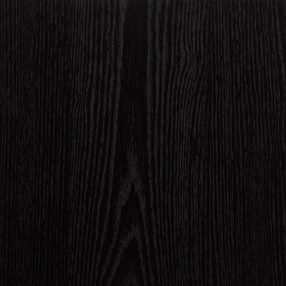 Современный черный 2-дверный стеклянный шкаф-витрина с акцентом регулируемые полки - Изображение 4 из 4