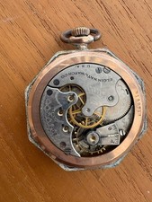 Elgin 1918 Grade 295 15J Hunter Pocket Watch – Octagonal Gold Filled Case