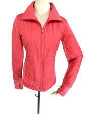 The North Face Womens Quilted Full Zip Thumbholes High Neck Jacket Size Small