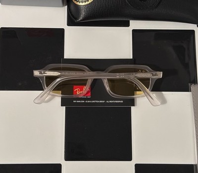 Ray-Ban RB4455 ZURI 6808/6D Clear Yellow Lens 52mm Ships Today | eBay