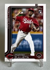 Yosver Zulueta 2025 Topps #372 Rookie RC Cincinnati Reds