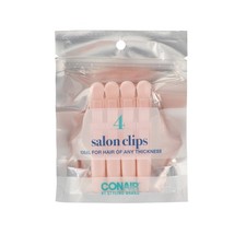 Conair Salon Clips for All Hair Types 4 CT