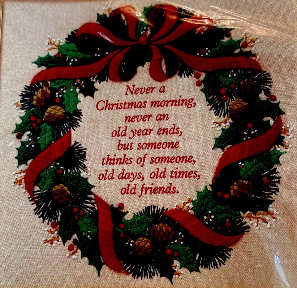 ВИНТАЖНЫЙ 1987 ВОСПОМИНАНИЯ ТВОРЧЕСКИЙ КРУГ НАБОР 2338 РУКОДЕЛИЕ ЗАПЕЧАТАННЫЙ РОЖДЕСТВО - Изображение 3 из 4