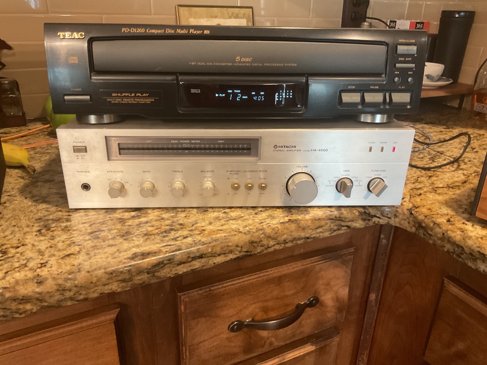 5 Disc Pd-d1260 Tested Working Perfect!