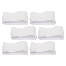 6 Pcs Blank Football Armband Elastic Sports Captain Adjustable Leader Strap