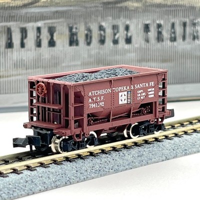 Atlas N Scale 3220 Santa Fe 70 Ton Ore Car with Load ATSF 7941382