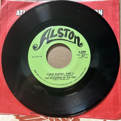 NM •BEGINNING OF THE END Part 1/2 FUNKY NASSAU ALSTON A-4595 1971