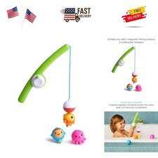 Fishin' Magnetic Baby and Toddler Bath Toy, 4pc Set