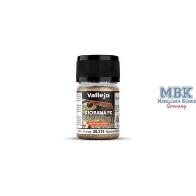 Vallejo VA26319 Warm Orange (0,1-0,6 mm) - Landscape Texture