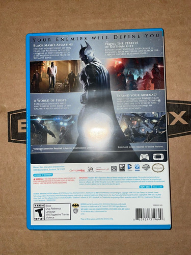Batman: Arkham Origins & Injustice Götter unter uns komplett CIB (Nintendo Wii U) - Bild 2 von 12