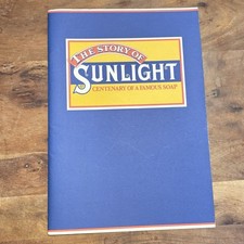 The Story Of Sunlight Soap 1884-1984 Paper Back Advertising Collectible History