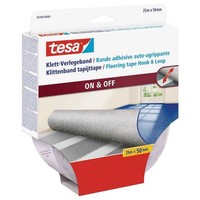 tesa Klettband ON & Off® Weiß, 1 Rolle