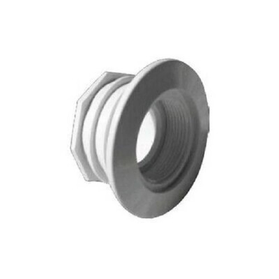 Aquastar Large Wall Fitting / Water Barrier 1 1/2In Fpt Light Gray ES1022WB03