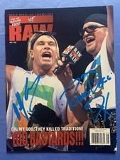 ROAD DOGG & BAD ASS BILLY GUNN Signed November 1999 WWF Magazine