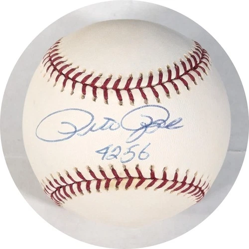 Pete Rose Autographed NL Coleman Baseball (4256) JSA CK72989