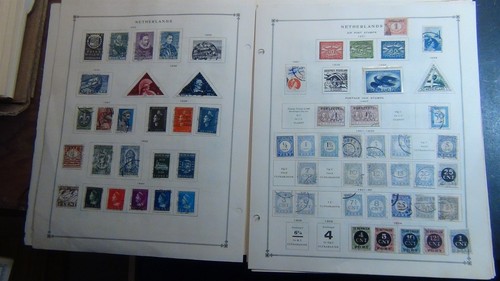 Stampsweis Netherlands and Cols collection on Scott pages est 567 or so stamps - Picture 4 of 20