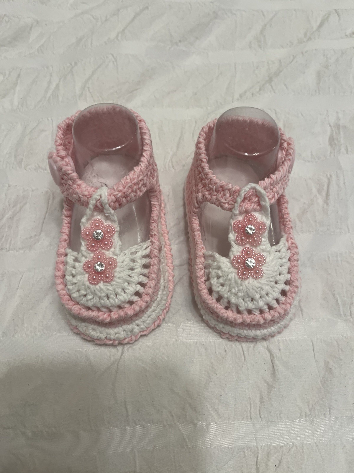 Handmade Baby 9 1/2cm 0-6 Month Shoes Soft Sole