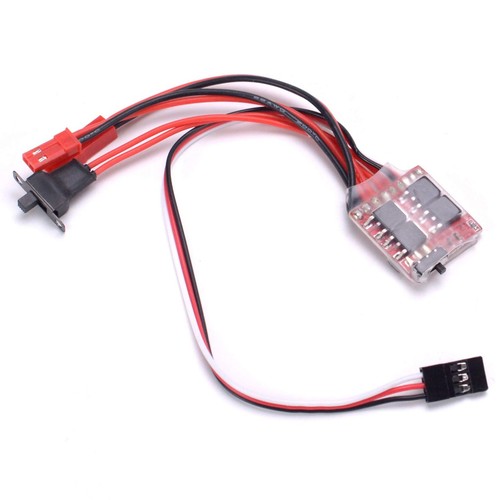 RC 20A Brushed ESC Electronic Speed Controller w/Brake for RC Car Boat Tank(2... - Picture 4 of 7