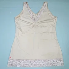 Ruby Ribbon Cami Camisole Size 38 Light Smoothing Shaper Slimming Full Support