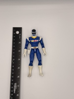 Vintage 90's Bandai Power Rangers Blue & Green Ranger Action