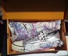 Size 13 Ed Hardy Silver Slip-On Shoes Original Box + Key Chain Brand New Unworn — photo 4