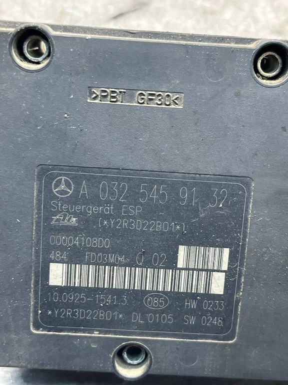 Centralina Mercedes CLK A209 C209 2003 ABS A0325459132 NIC24040 - Immagine 4 di 4