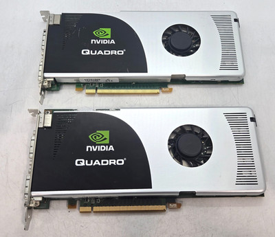 [LOT OF 2] NVIDIA Quadro FX 3700 Graphics Card  FAST FREE SHIPPING a