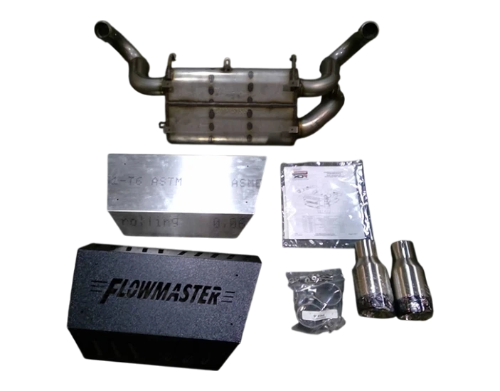 2014 FLOWMASTER POLARIS RZR 1000 FLOWMASTER EXHAUST FLO-7512 NEW OEM - Image 3 of 3