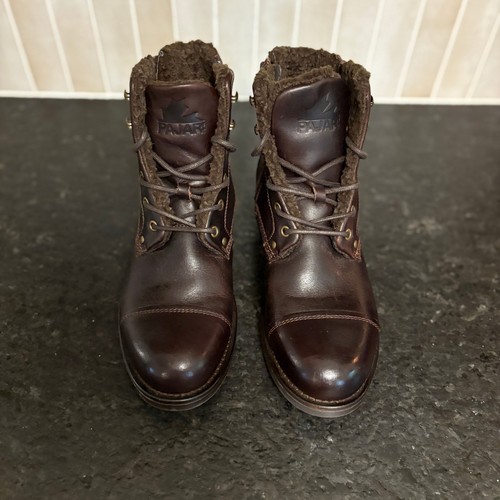 Pajar Track Men Ankle Zip Boots Waterproof Leather US 9/EU 42 Worn 1X - Picture 3 of 8