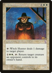 Witch Hunter 17/121 Timeshifted Time Spiral Magic: The Gathering