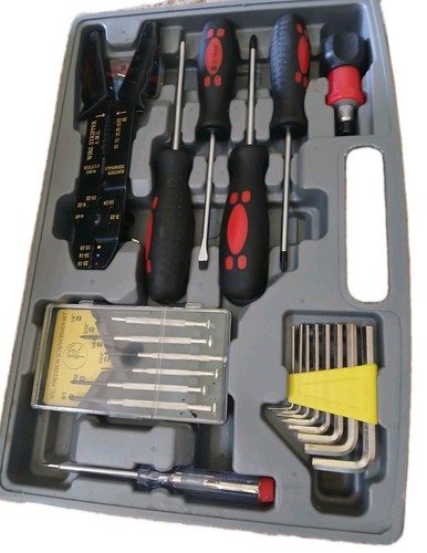 Set Attrezzi 105 Pezzi con Cassettiera a 4 Cassetti - Kit Attrezzi Meccanici, Cricchetti, Prese - Foto 6 di 9