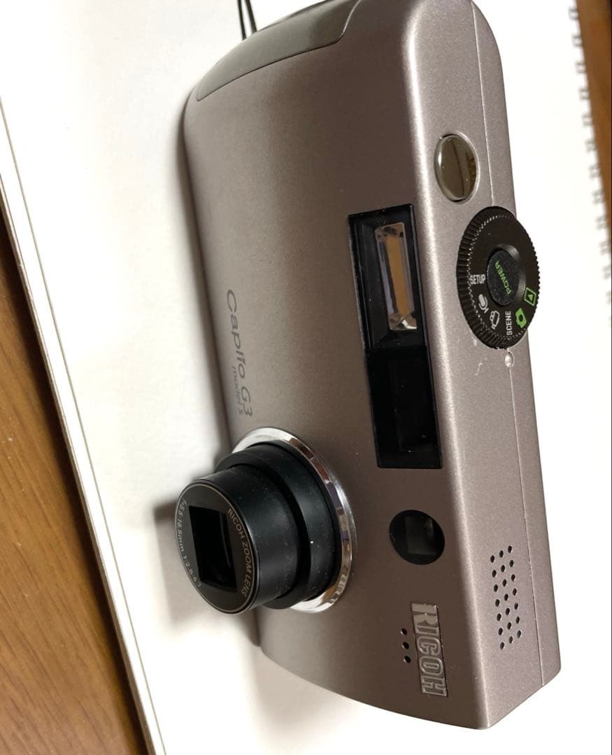 RICOH Caplio G3 Compact Digital Camera Silver Tested Zoom Lens | eBay