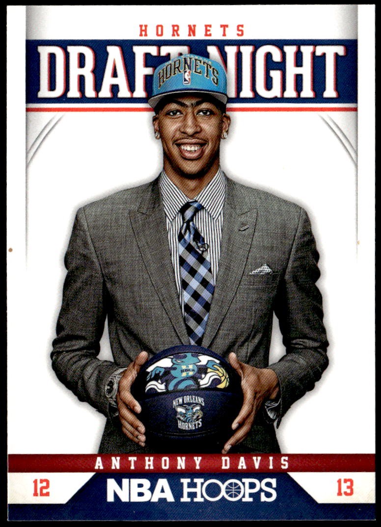 2012-13 Hoops #1 Anthony Davis Draft Night Rookie E1