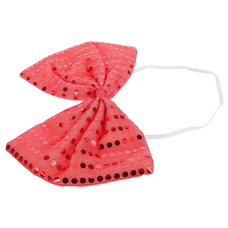 Sparkly Sequin Bow Tie Men Pre-Tied Design Bowknot Glitter Sequin Bow Tie - image 4 of 4