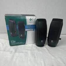Logitech S-120 2.0 Wired Stereo Speaker System 3.5mm Jack 2.6W 3.5mm Audio Jack