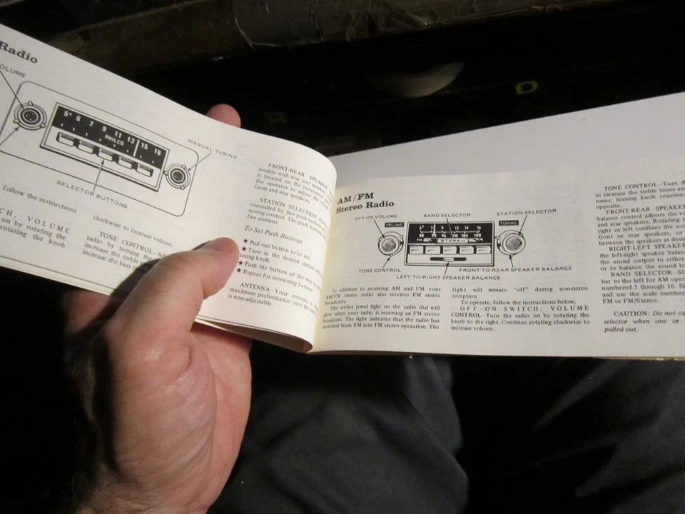 Ford Torino 1972 folleto manual del propietario de automóvil - caja C Foto 4 de 4