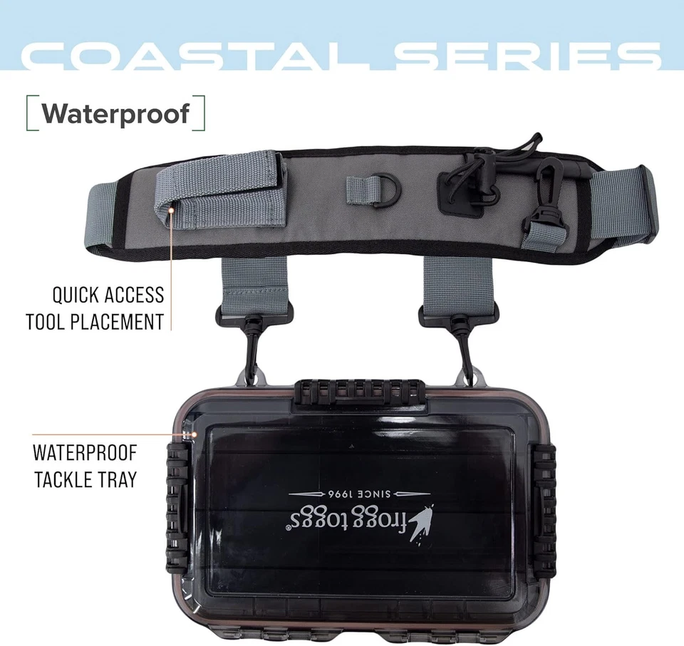 FROGG TOGGS Tidal Sling Fishing Wading Belt for One Size, Solid Elements  - Image 2 of 4