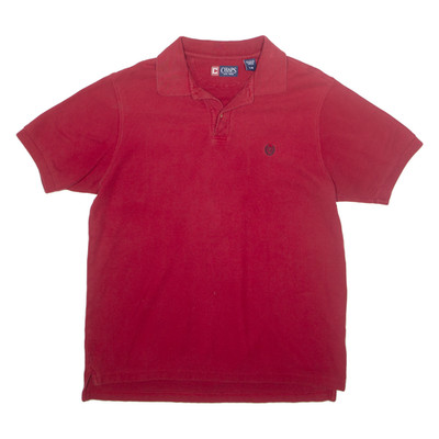 CHAPS Herren Poloshirt Rot L