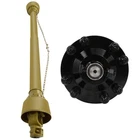 PTO Drive Shaft & PTO Slip Clutch For T4100005BA35YIIIP 1-3/8" Spline xRound End