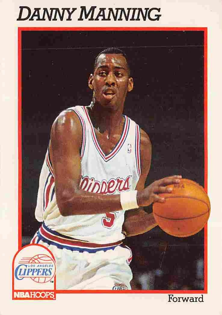 1991-92 Hoops #94 Danny Manning
