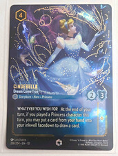 Disney Lorcana Cinderella - Dream Come True 236/204 Enchanted Foil English
