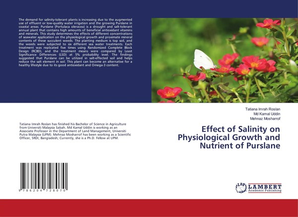 Tatiana Imrah Roslan (U. A.) | Effect Of Salinity On Physiological Growth And...-image
