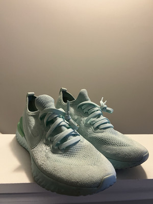 Nike Epic React Flyknit 2  Teal Tint  2019 - Sz. 11 [BQ8298-300]