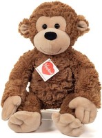 Teddy Hermann 93945 - ÄFfchen Ricky, Affe-PlüSchtier, 32 Cm, Herzekind