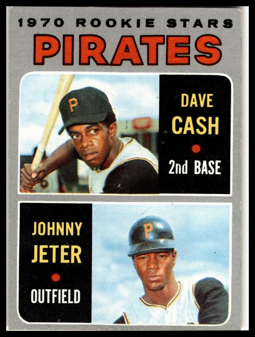1970 Topps #141 Pirates 1970 Rookie Stars (Dave Cash / Johnny Jeter) RS, RC