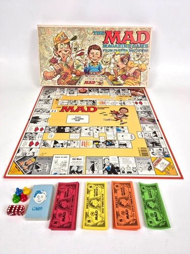 Vintage MAD Magazine Game Parker Brothers 1979 Complete EX Condition