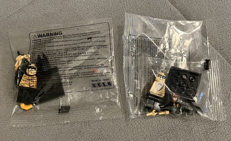 Lego- Like Tiger Tuxedo Batman polybag Lot of 2 5004929 Super Heroes Minifigure 
