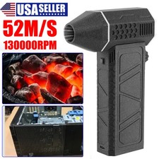 130000RPM Cordless Turbo Jet Blower 4000mAh Type-C for Home PC Car BBQ Cleaning