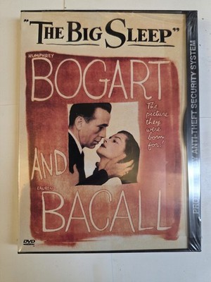 The Big Sleep (1946) HUMPHREY BOGART (DVD, 2000, Contains Two Versions) NEW A19