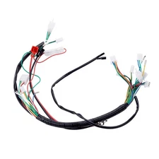 Electric Engine Start Wire Loom Wiring Set Easy Installation Wiring Harness